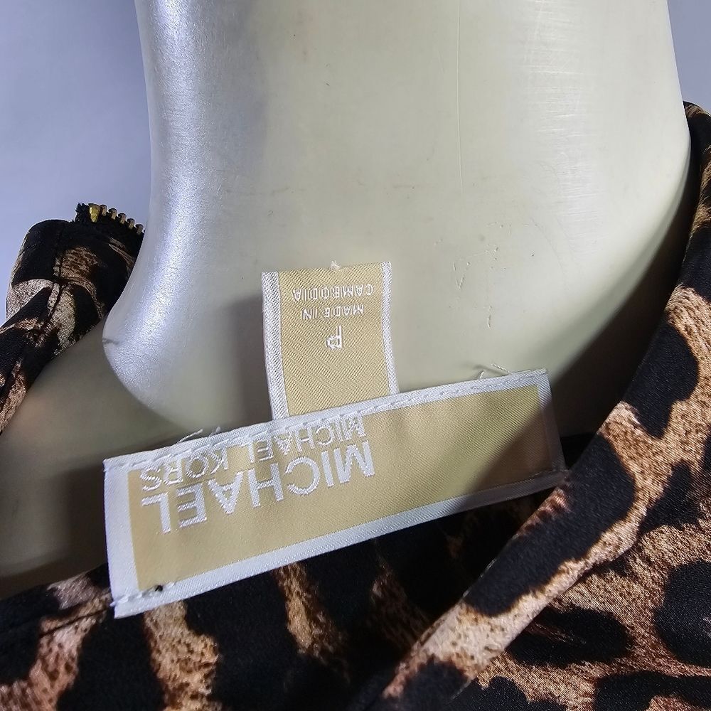 Leopard Print Women's Top - Picture 3 of 5